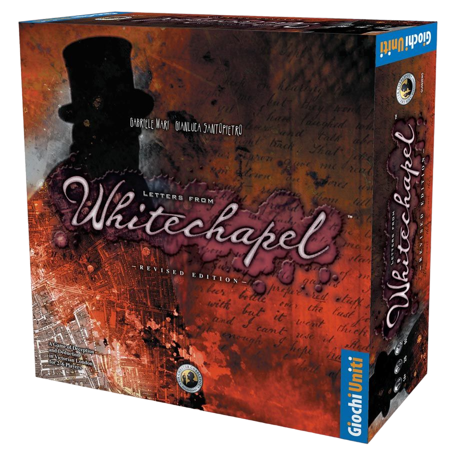 Letters from Whitechapel mystery board game box cover