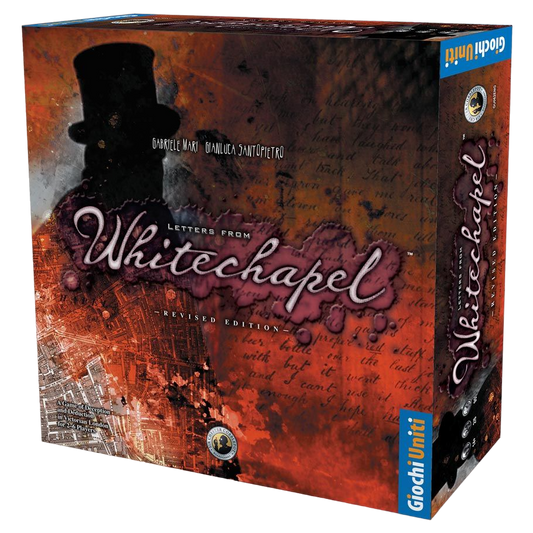Letters from Whitechapel mystery board game box cover