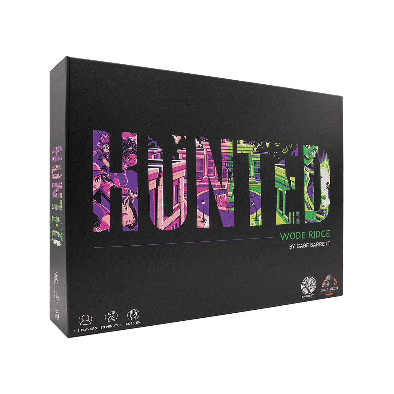 Hunted: Wode Ridge board game front