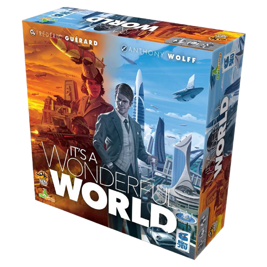 It's a Wonderful World strategy board game box front