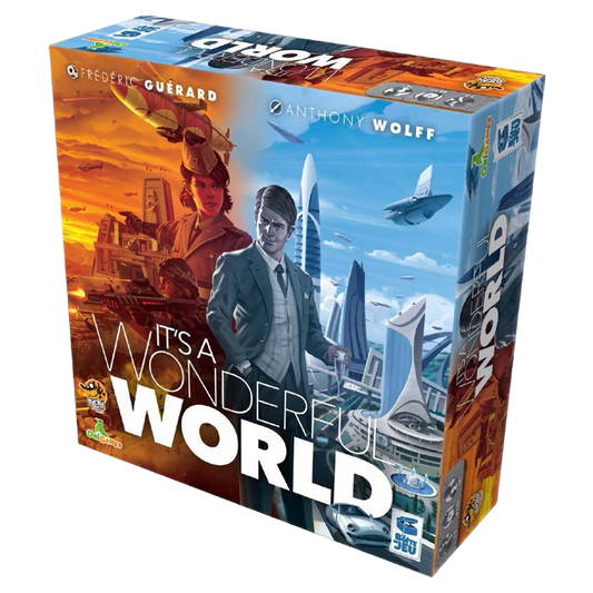 It's a Wonderful World strategy board game box front